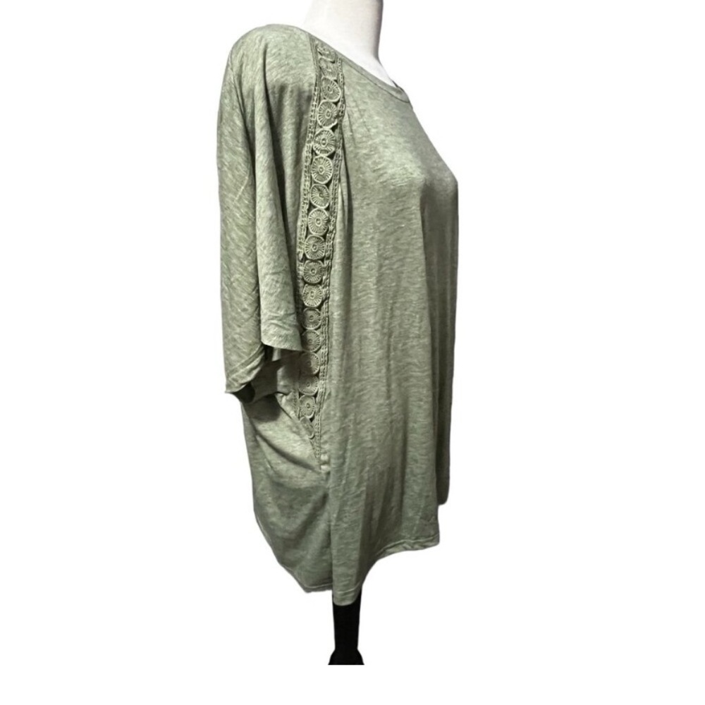 BloomChic Fern Green 4x blouse.